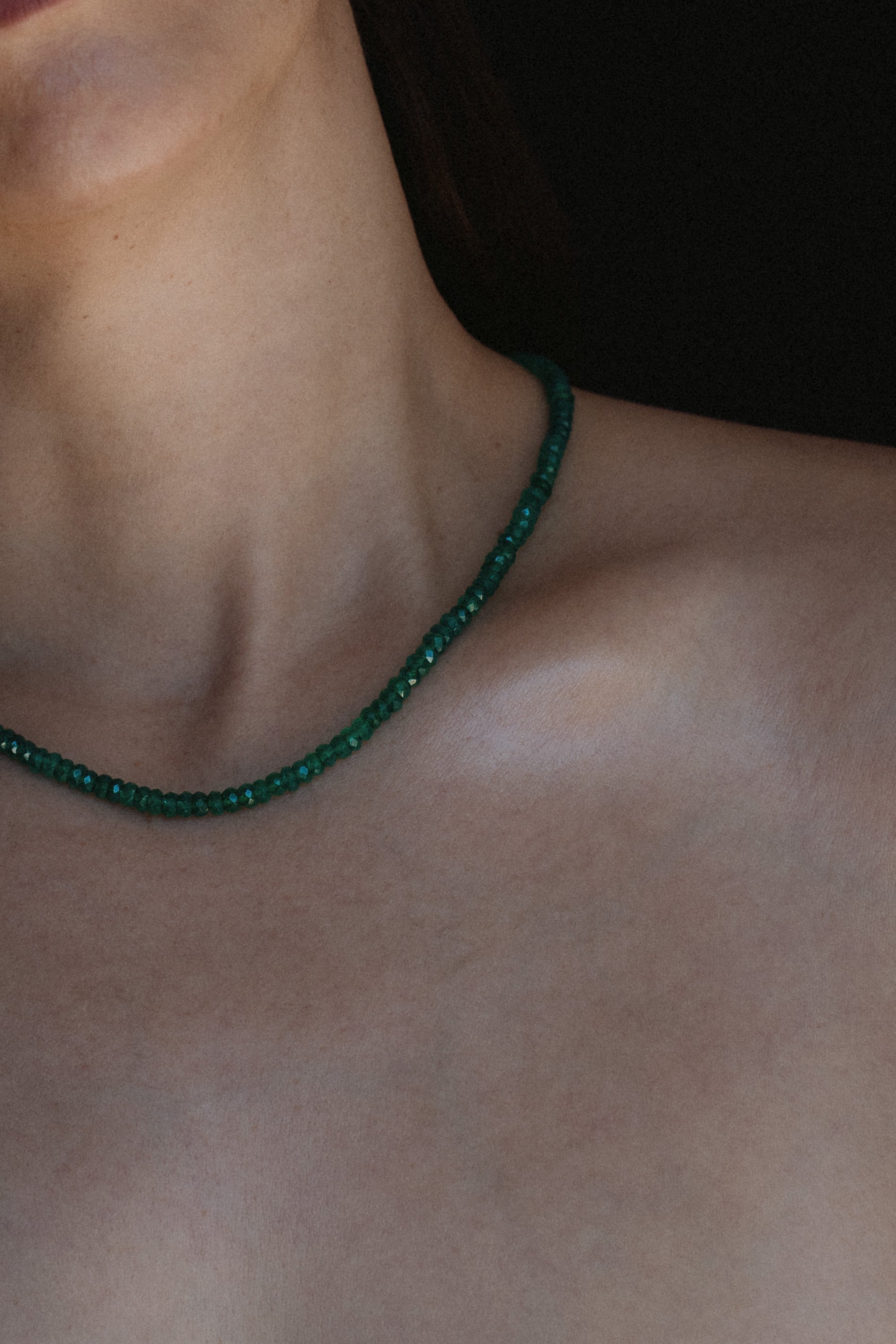 Bead Baby Green Onyx Set
