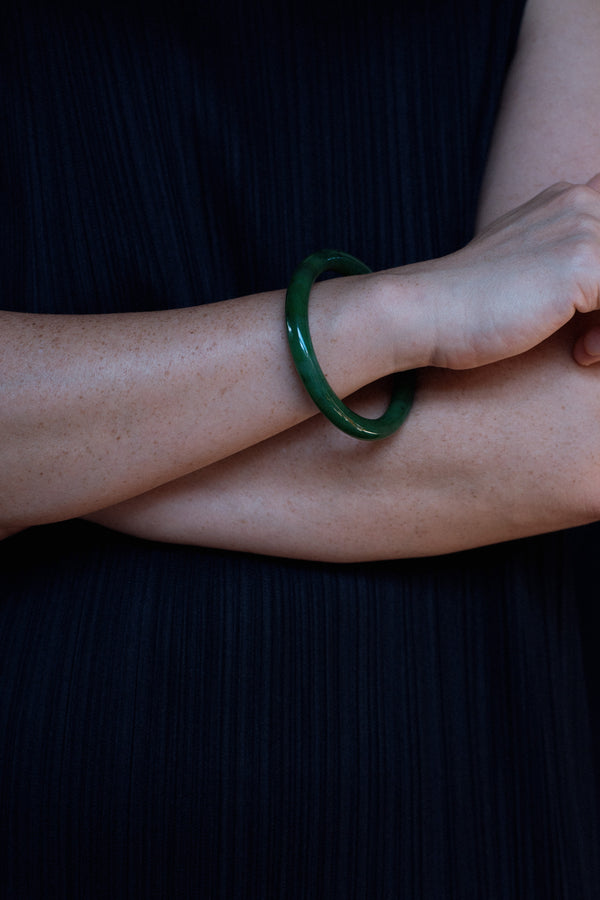 Mother Stone - BC Jade Bangle