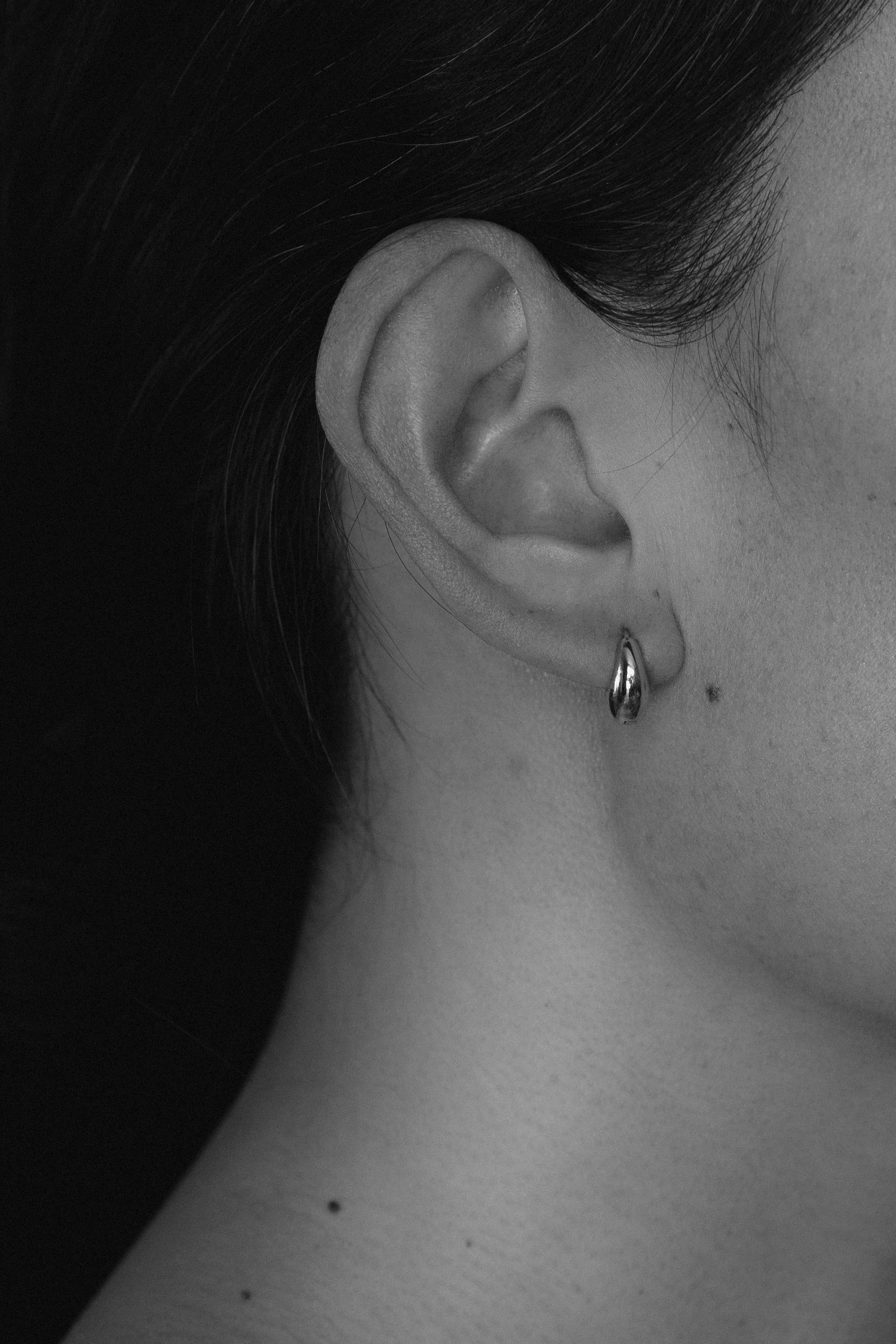 Daily Egg Hoops Silver