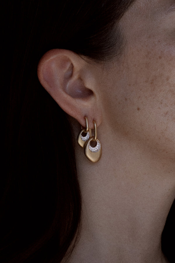 Egg Drop Earrings Medium