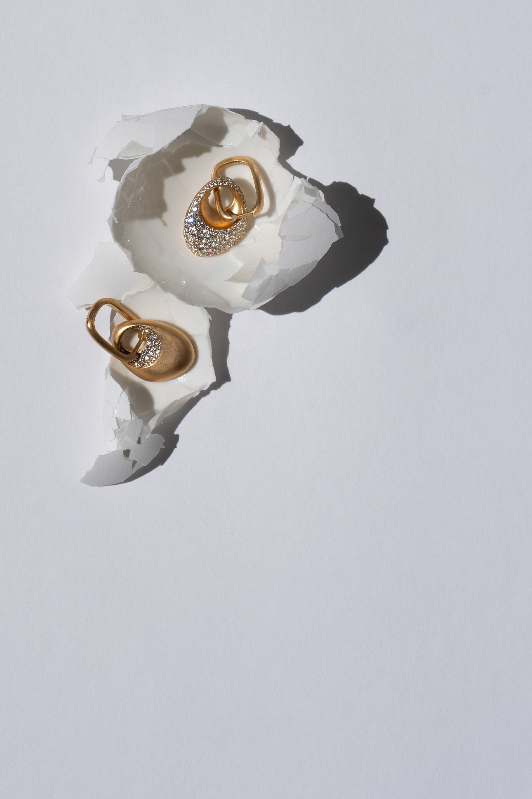 Egg Drop Earrings Medium