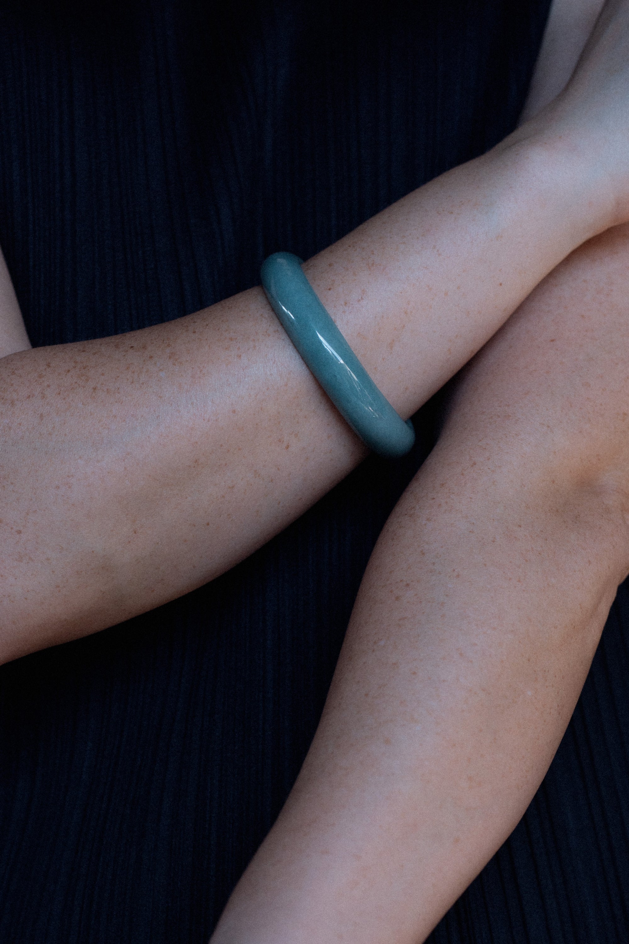Mother Stone - Guatemalan Jade Bangle
