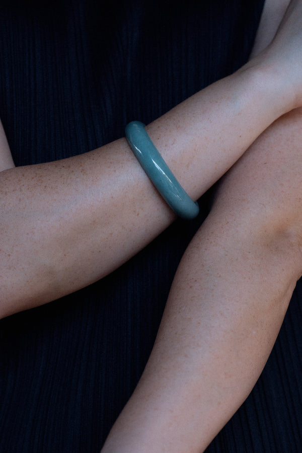 Mother Stone - Guatemalan Jade Bangle