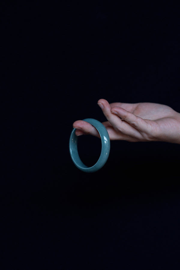 Mother Stone - Guatemalan Jade Bangle