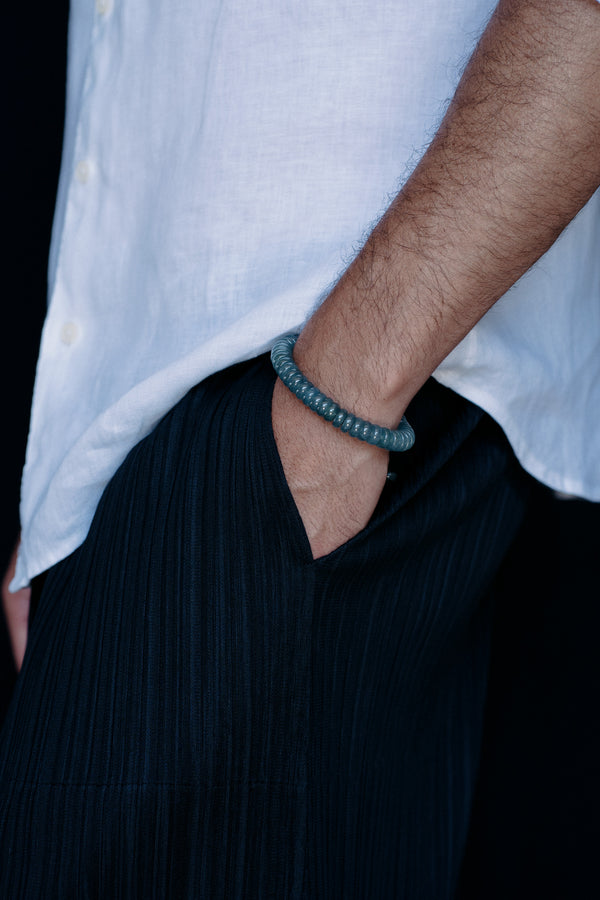 Mens Mother Stone Princessa Jade Bracelet
