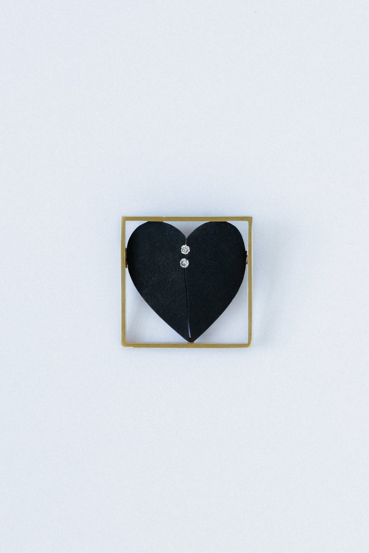 Pat Flynn Heart Brooch