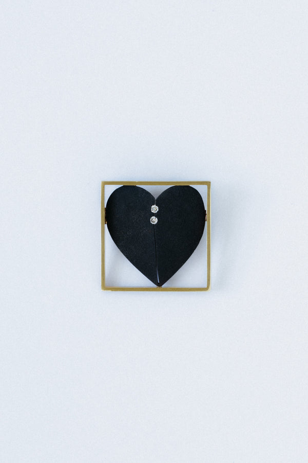 Pat Flynn Heart Brooch