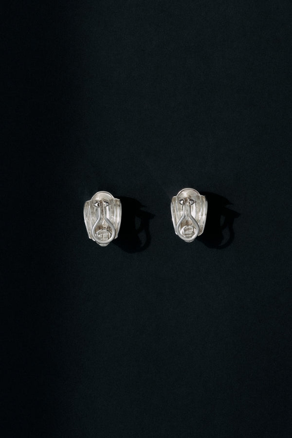Tiffany and Co Paloma Picasso Vendome earrings back with omega clip closure